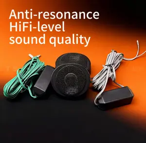 Car Tweeter Speaker with Built-in Dual Open Design High Frequency Loudspeaker 200W Power Easy Installation for Vehicle Modifications & Surround Sound Systems