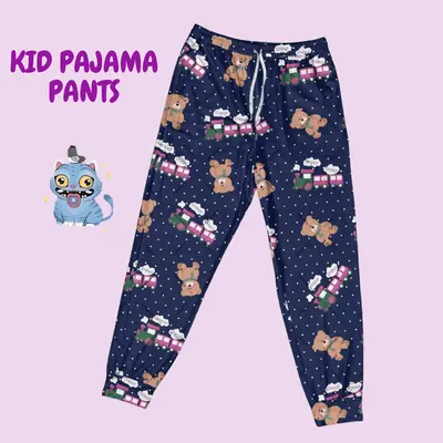 Teddy Bear and Train Pants - TikTok Shop