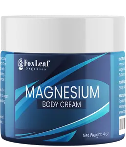 Magnesium Cream for Pain, Sleep, Restless Legs, Muscle Soreness, Cramps | Lavender | 4oz