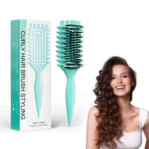 2026 Curly Hair Brush, Curl Defining Brush for Detangling & Shaping, Gentle on Hair, Helps With Frizz Control, Suitable for Curls, Waves & Coils, For Men & Women, Wet & Dry Use Hair Styling Combs,Gift ideas for mom,Mother's Day gift summerwins