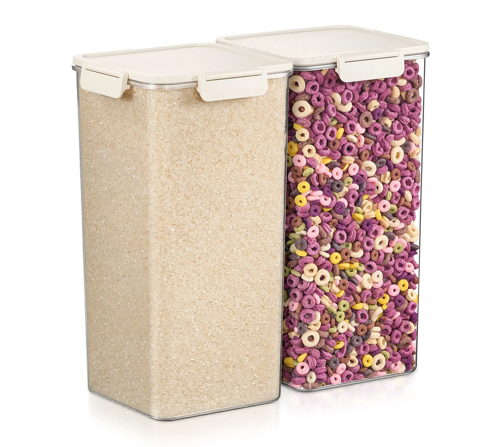 Sorbus Airtight Plastic Food Container Extra-Tall 12.6" - 2Pk