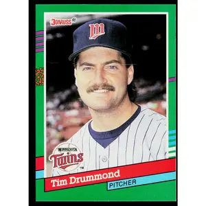 Tim Drummond 1991 Donruss #694 Minnesota Twins