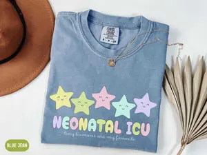 Comfort Colors NICU Nurse Shirt Neonatal Intensive Care RN Registered Nurse Nursing Student Grad Gift Nurse Appreciation Gift Neonatal ICU Top Womenswear