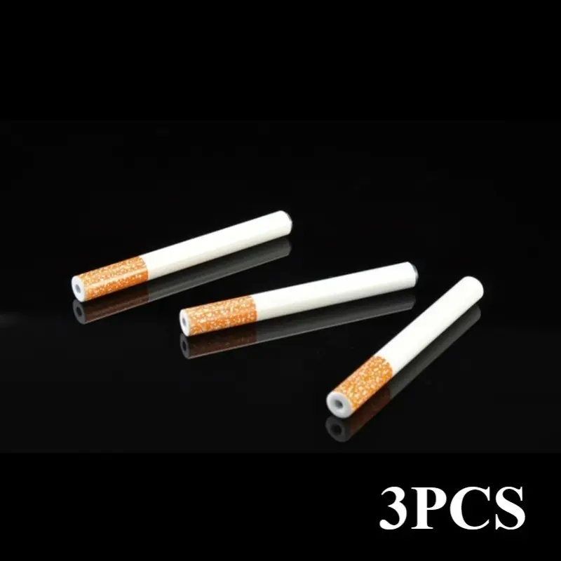 electronic prop cigarettes Fake Puff Cigarettes That Blow Smoke - 2 Pack - 3.25 Inch Realistic Faux  Cigs