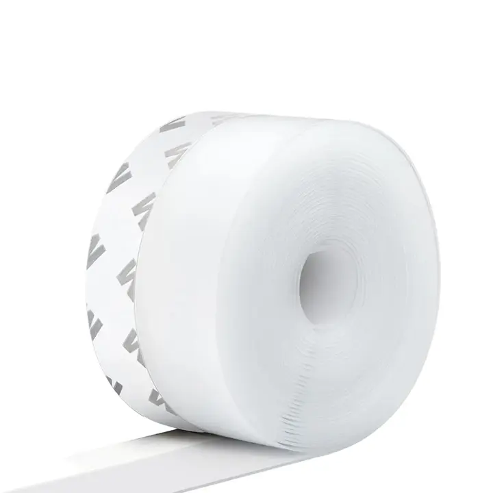 16.4Ft Door Weather Stripping 1.38in Width Adhesive Seal Strip Draft Stopper Anti Draft Insulation Tape for Doors Windows and Shower Doors