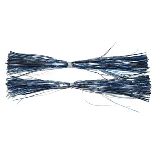 8" Pre-Tied Flashabou Tails 2 pack