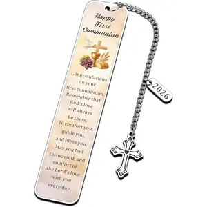 First Communion Gifts for Girls Boys Catholic, 2026 First Communions Bookmark, 1st Communion Gifts for Girls Boys, Religious  Bookmark, Holy Communions , Easter Christian  for Women Men