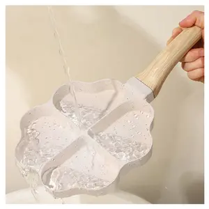 Heart Shaped Egg Pan Mini Egg Dumpling Pan Hamburger Steak 4 Grid Breakfast Pan