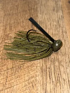 Riggins' Timber Jig - Green Pumpkin