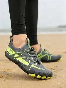 Men's Ultra Light Breathable Barefoot Water Shoes Non Slip Durable Upstream Aqua Shoes Quick Dry Beach Swimming Hiking Camping Wading Fitness Sports Shoes Water Footwear