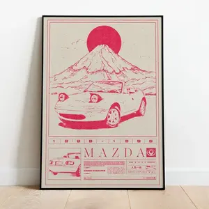 Maaazda MX5 Miata Poster