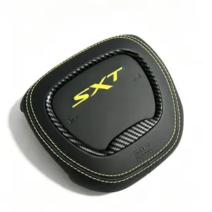 Fit SRT Custom Scat pack R/T (2015 and up)Dodge Challenger Charge Durango Custom replacement parts for the steering wheel center cover
