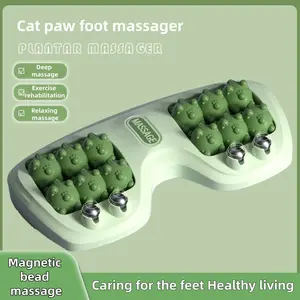 Multifunctional Foot Massage Roller, Cat Claw Style Magnetic Acupressure, Relaxes Plantar Fascia, Suitable for Office Sitting & Post-Exercise