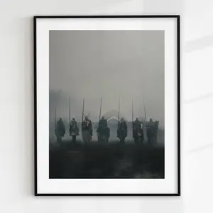 [UNFRAMED] Trial Of Seven Print, Game Of Thrones Art Poster, A Knight Of The Seven Kingdoms Wall Decor for Fans