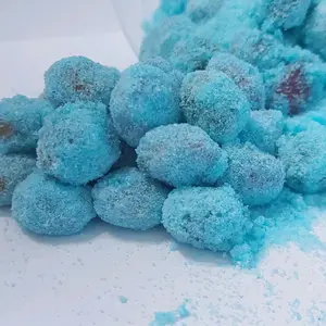 Super Sour Gushers 8oz. New Virtual Candy- Blue Raspberry, Watermelon, Green Apple, Cherry Limeade- Snack Sweet