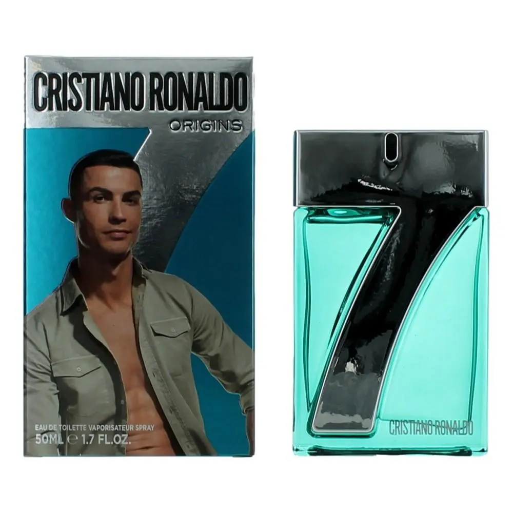 CR7 Origins Signature Eau de Toilette Spray by Cristiano Ronaldo for Men - 1.7 oz
