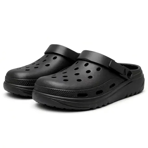 Comfortable Lightweight Waterproof Garden Clogs for Men Women Soft Flexible Sole Breathable Anti Slip Sandals for Beach Indoor Outdoor Use Flipflop Footwear Boy Walking Shoes