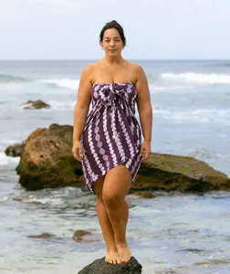 Crown Flower Pareo Casual Cover Up Summer Coverup