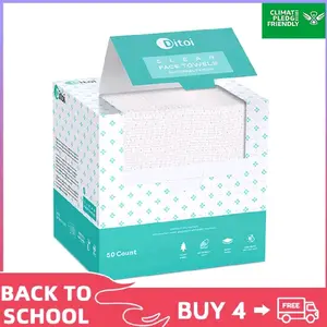 Ditoi Disposable Face Towels Super Soft and Thick Clean Towelette