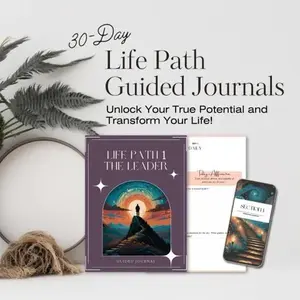 Personalized Life Path 30 Day guided Journal