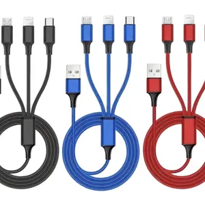 3 in 1 Universal Charger for All Your Electronic Devices Charging Mobile Smartphone Cellphone