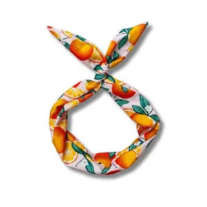 Tangerine Wire Headband