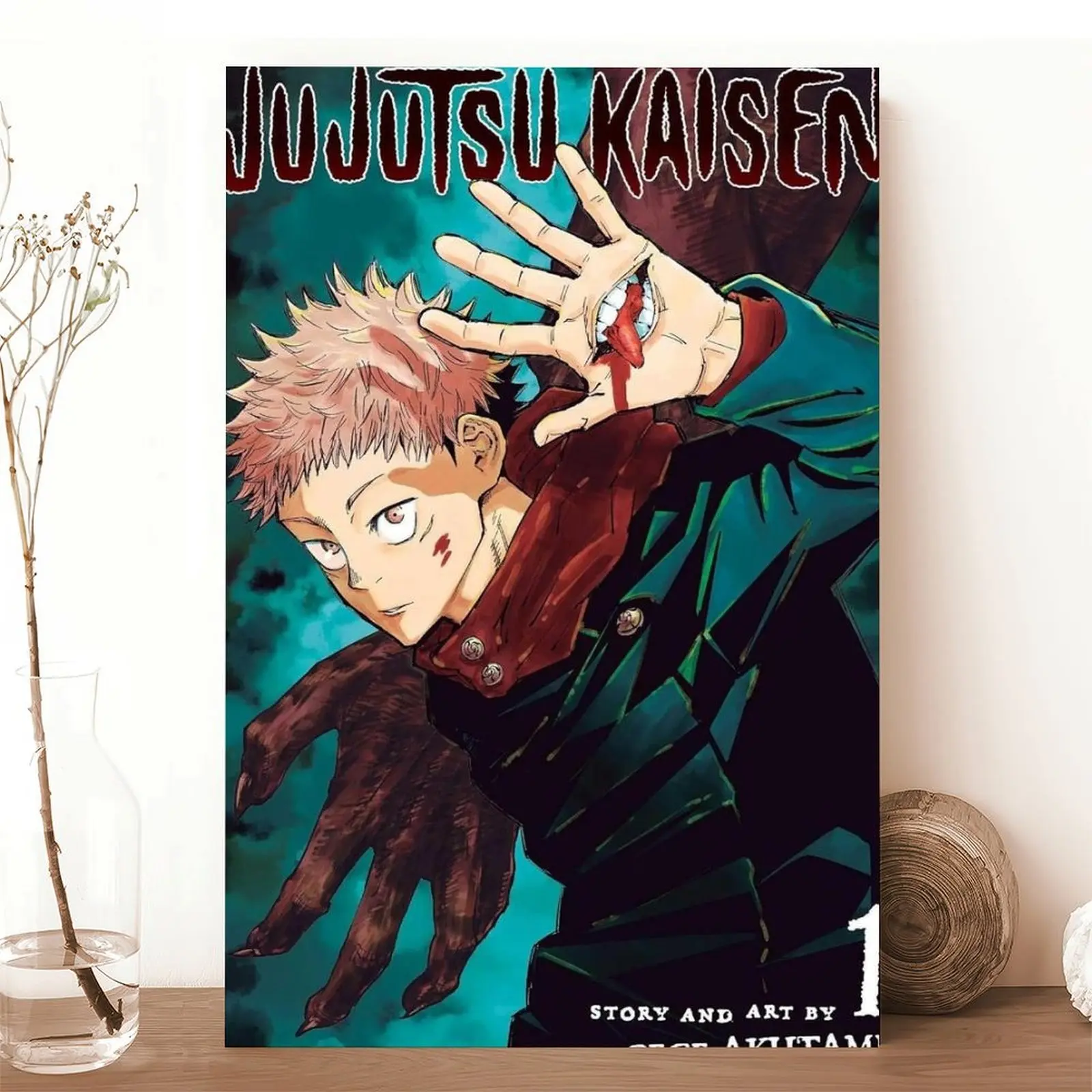 Jujutsu Kaisencharacter Guide,Bedroom Canvas Posters, Hall Wall Art, Bathroom Canvas Posters, Home Poster Decoration Artistic