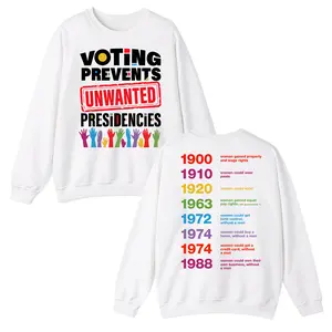 Voting Prevents Unwanted Presidencies Sweatshirt For Kamala Harris Supporter - Reproductive Rights Tee - Heavy Cotton for Men and Women