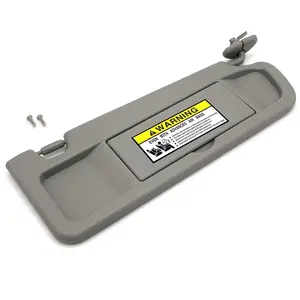 Gray Right Passenger Side Sun Visor For Honda Civic 2006 2007 2008 2009 2010 2011 Ex Lx Sedan Si Coupe 83280-sna-a01za