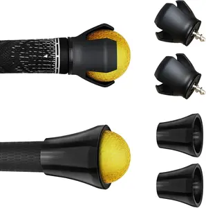 Golf Ball Picker Upper for Putter Suction Cup,Back Saver Golf Ball Retriever,Golf Ball Pick up Grabber for End of Putter Grip (4 Pack Assorted) Shu-Ran