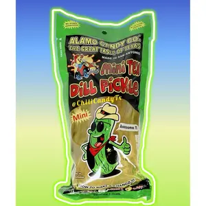 Chili Candy Original Green Pickle Food Instant Snack