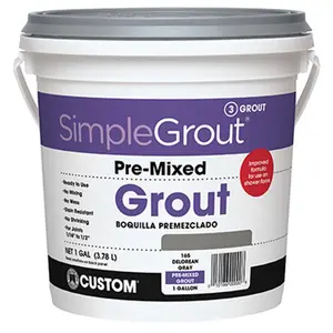 Building Products 169798 Gallon- Pre-Mixed Grout- Natural Gray