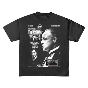 Godfather Vintage Tee - Don Corleone Wisdom Shirt, Mafia Life Philosophy Graphic, TikTok Trend Outfit