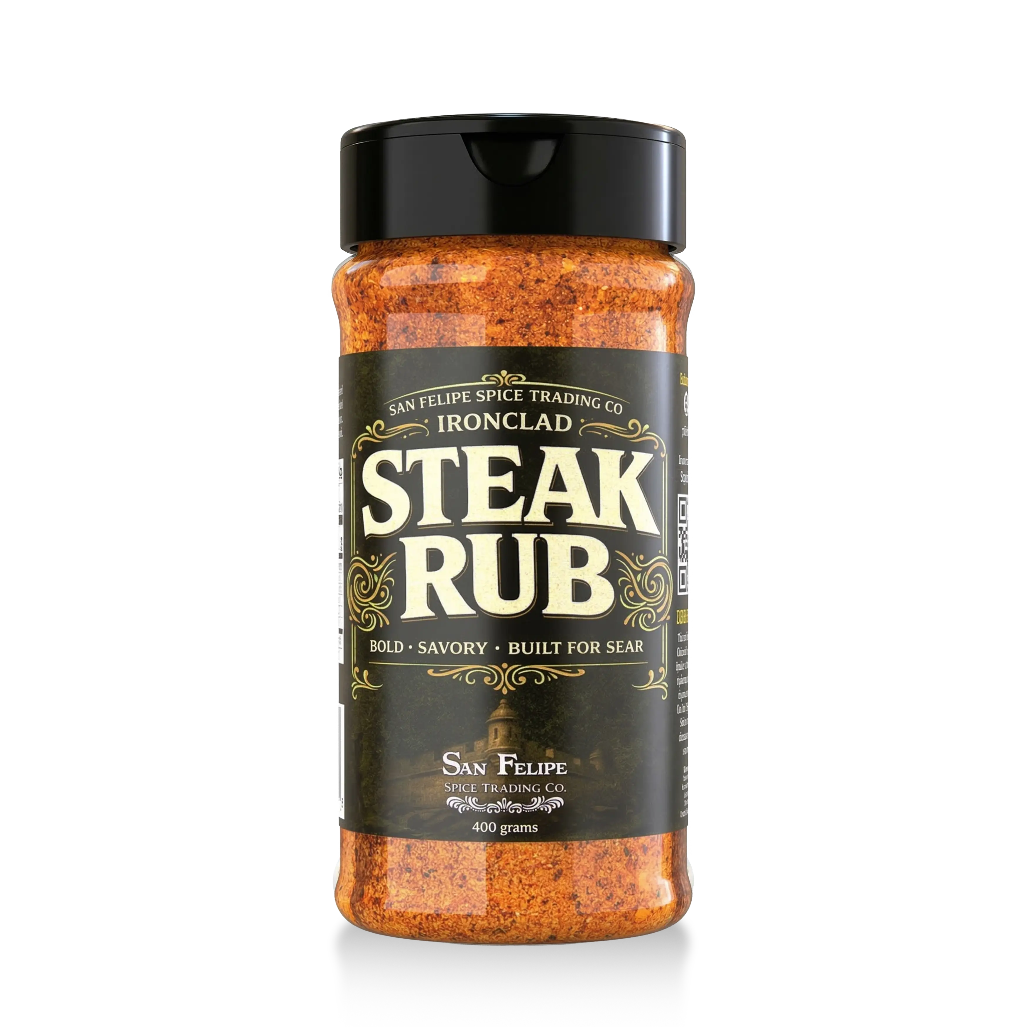 Ironclad Steak Rub | Bold Steak Seasoning for Ribeye, Burgers & Brisket
