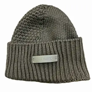 Pre-owned Louis Vuitton Wool Small Leather Goods Beanie