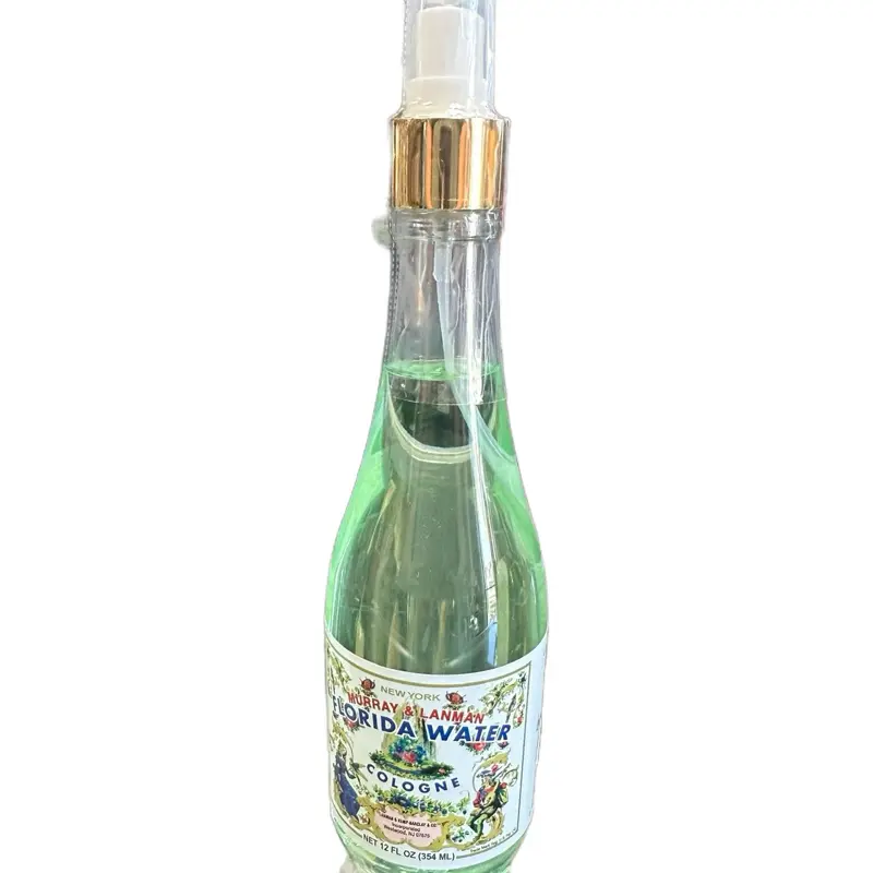 Lanman & Murray Florida Water 12oz Limited Edition Spray - Refreshing Citrus & Floral Cologne for Cleansing & Protection Rituals