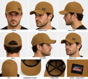 Genuine Dickies Men's Canvas Ball Cap Workwear Hat