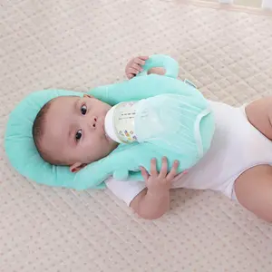 Multifunctional Infant Breastfeed Pillow Newborn Portable Nursing Pillow Baby Milk Spilt Prevent Pillow Supportive Memory Foam Soft Memory Foam