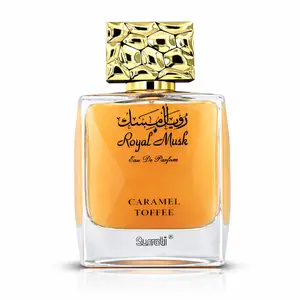 Caramel Toffee Royal Musk by Surrati - 100 ml Perfume Spray- Rich Gourmand Long-Lasting Spray Premium Lightweight Daily Wear Fragrance