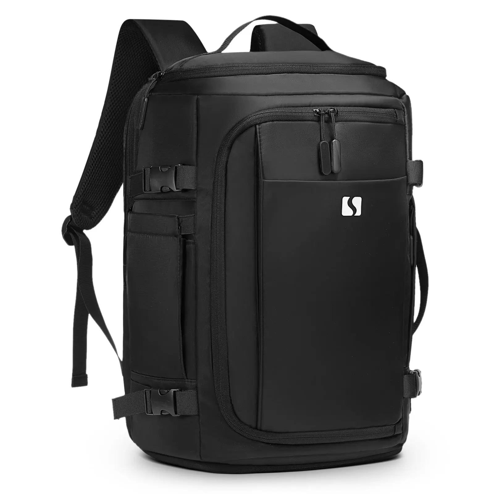 SUIKIHUM 35L Travel Backpack 17" Laptop Backpack W/USB-C Port, Expandable Carry-On Bag, TSA Flight Approved Water-Resistant for Business College