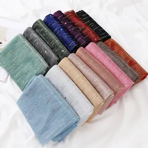 New Arrival Muslim Women Shimmer Hijab Scarf