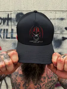 KILLS WARRIOR BLACK PERFORMANCE HAT