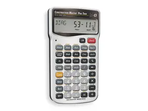 Calculated Industries Construction Calculator,6 Lx3 1/4 In W 4080 Calculated Industries Construction Calculator,6 Lx3 1/4 In W 4080