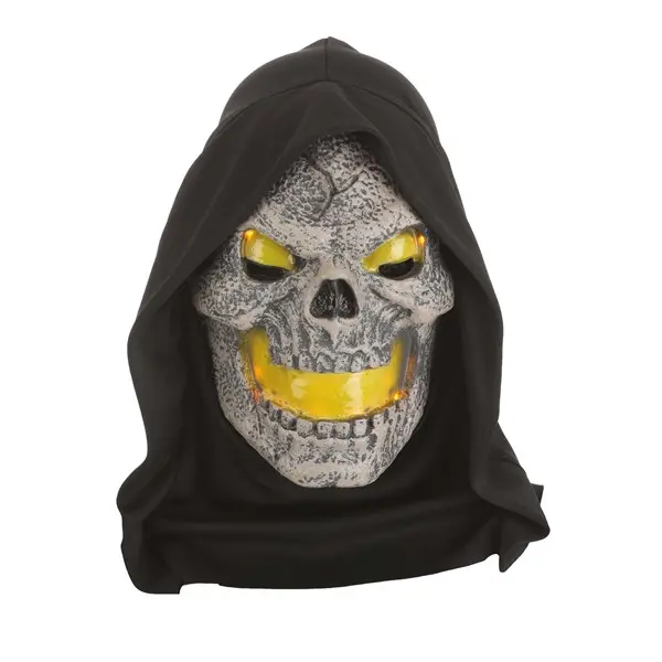 Flame Fiend Flaming Skull Mask
