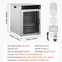 12 Trays 【800W 】
