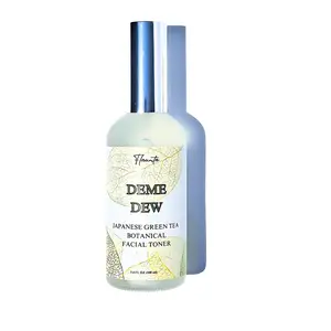 DEME-DEW JAPANESE GREEN TEA FACIAL TONER Plant-Based, Cucumber, Chamomile, Aloe Vera, Green Tea, Magnesium, Copper, Iron, Zinc, Grape Seed Oil