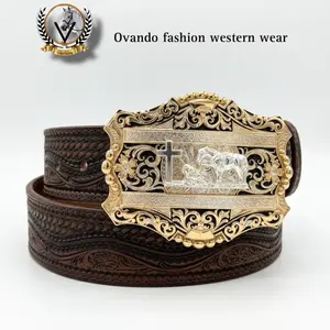 Leather belts brown