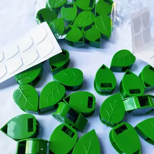 Plant Climbing Wall Fixture Clips, 24pcs Self-adhesive Plant Fixing Hook, Sticky Plant Fixing Clip for Plant Garden Vine Decoration