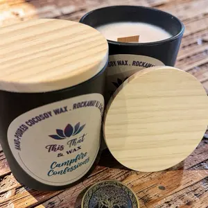 Hidden Tree of Life Sobriety Coin Candle