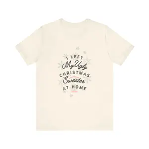 Ugly Christmas Sweater JD's Hallmark Unisex Jersey Short Sleeve Tee